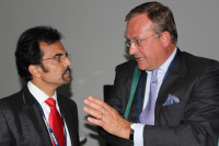 DR HARUN UR RASHID from Bangladesh and DR J VRYGHEM from Belgium at the XXXII Congress of the Europian Societ