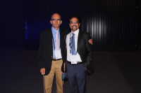 DR HARUN UR RASHID from Bangladesh and DR VASAVADA from India at the XXXII Congress of the Europian Society of Cataract and Refractive