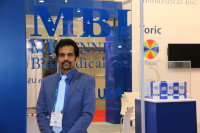 DR HARUN UR RASHID, Dhaka Eye Care Hospital, Bangladesh in MBI Stall at the annual meeting of the American Academy of Ophthalmology