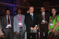 Prof. DR. HARUN UR RASHID WITH DR WARREN HILL, USA, DR MOHAN RAJAN, DR SUJATA MOHAN, DR S NATARAJAN , INDIA.JPG